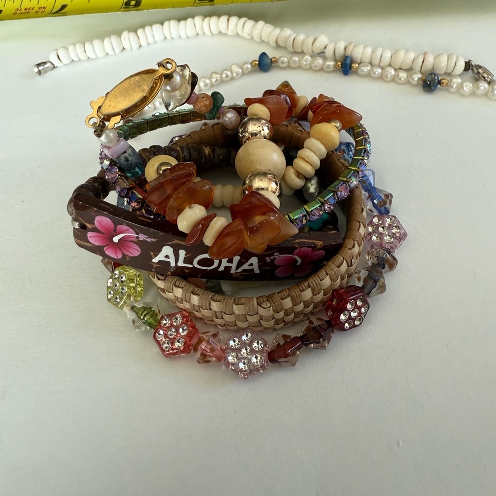 Colorful Beaded Bracelet Set for kids